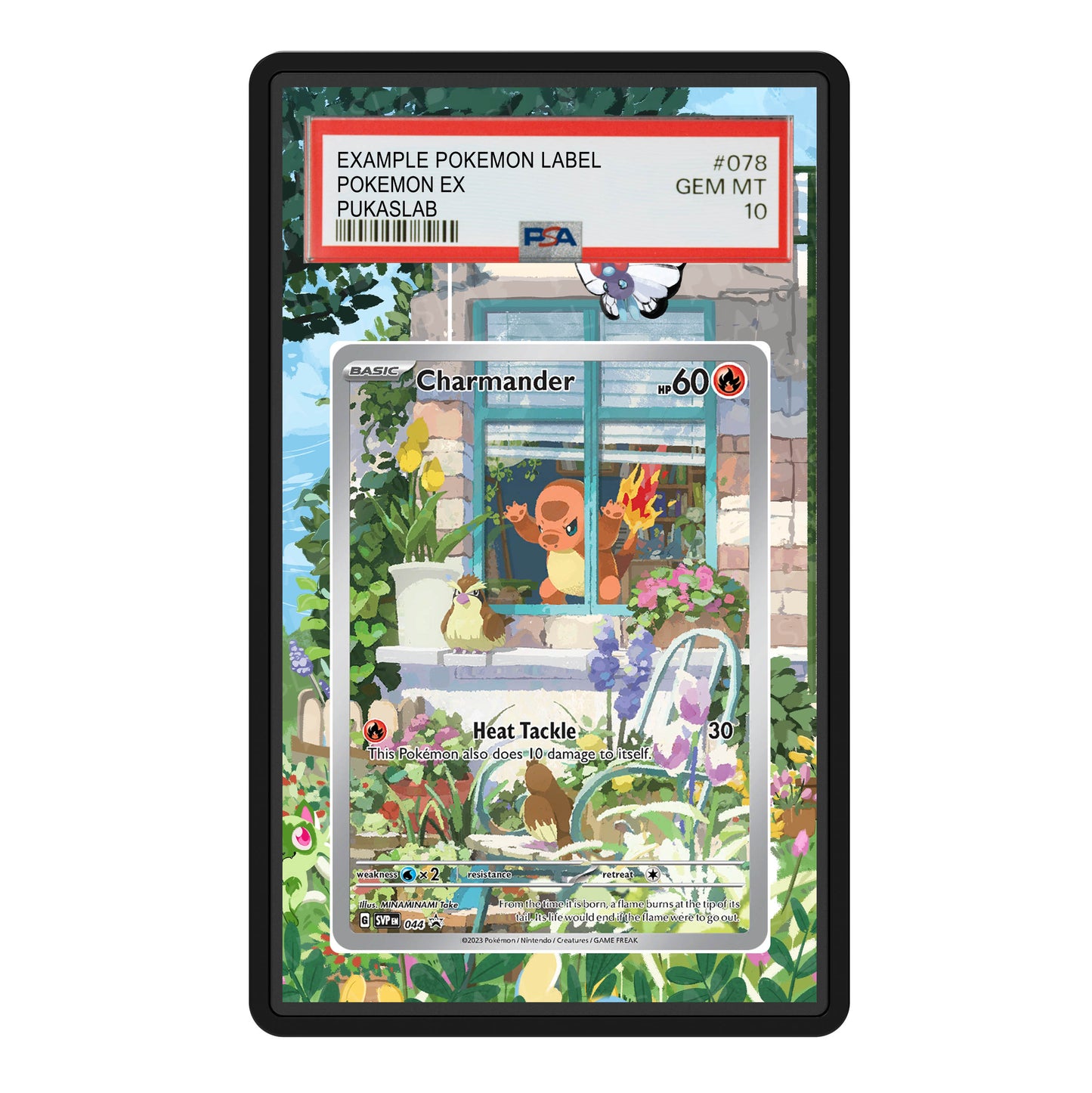 Charmander 44 Psa Slab Extended Art - Pukaslab