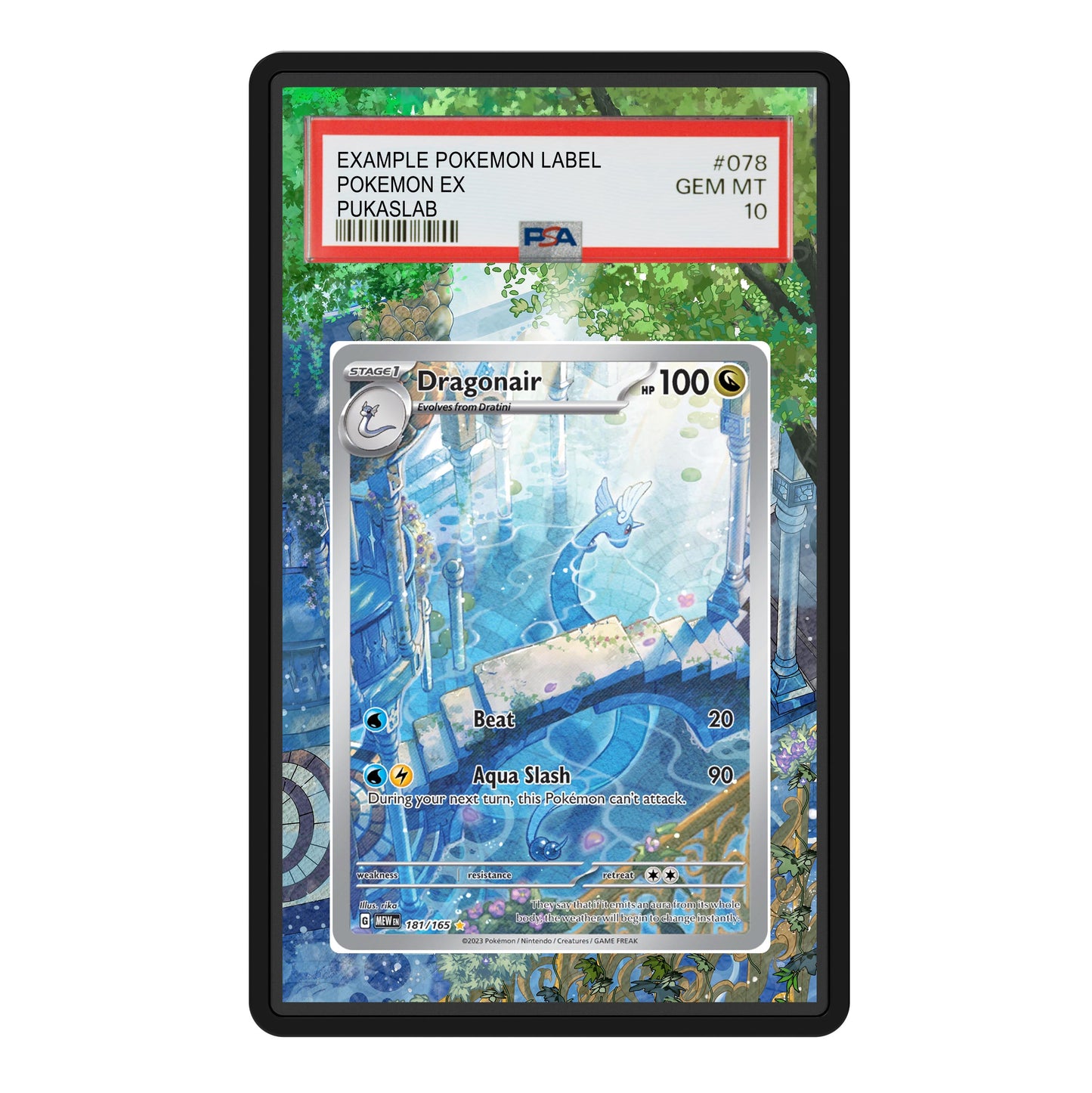 Dragonair 181/165 Psa Slab Extended Art - Pukaslab