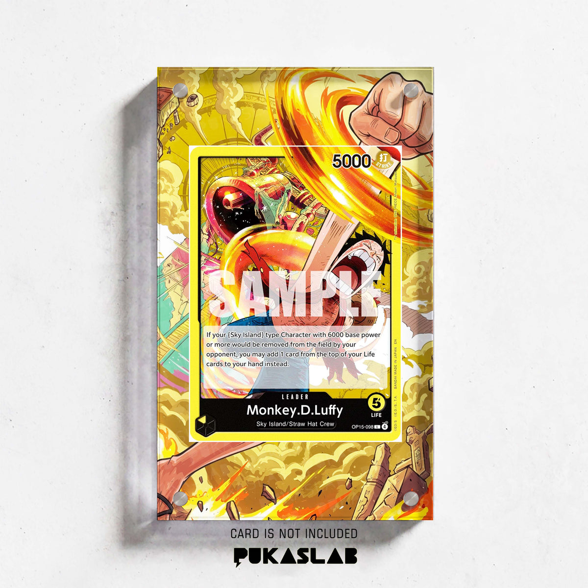 Monkey D. Luffy OP15-098 L Extended Art - Pukaslab