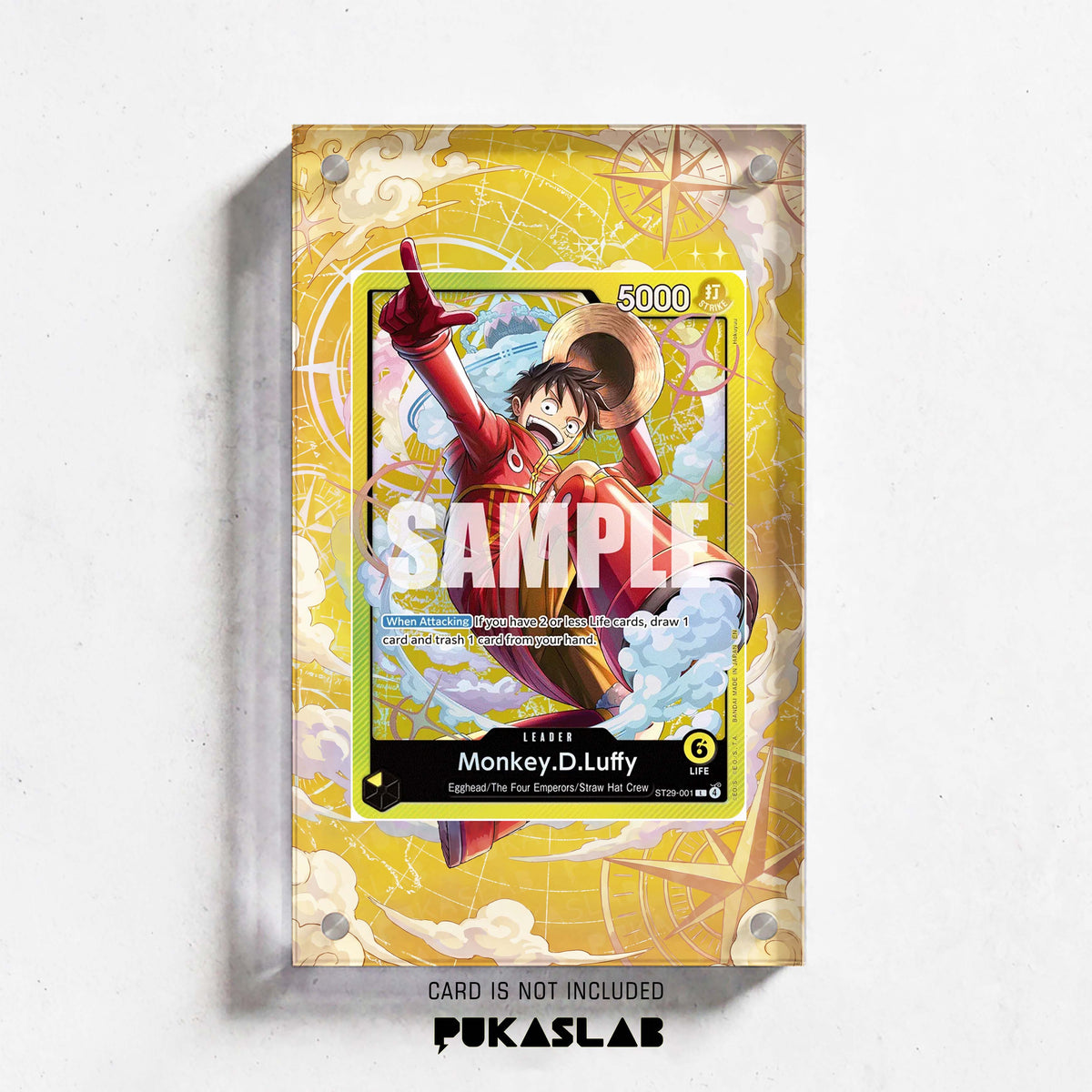 Monkey D. Luffy ST29-001 Extended Art - Pukaslab