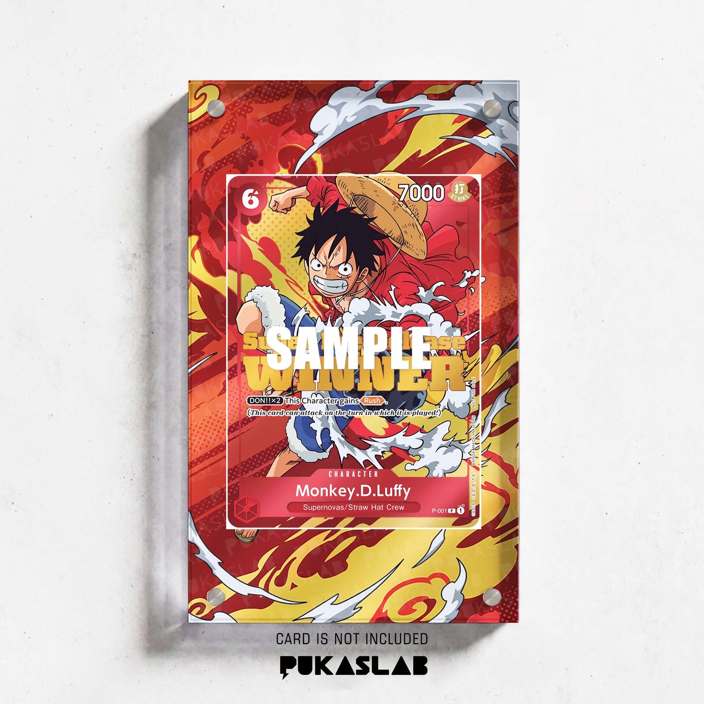 Monkey D. Luffy P-001 Promotion Extended Art - Pukaslab