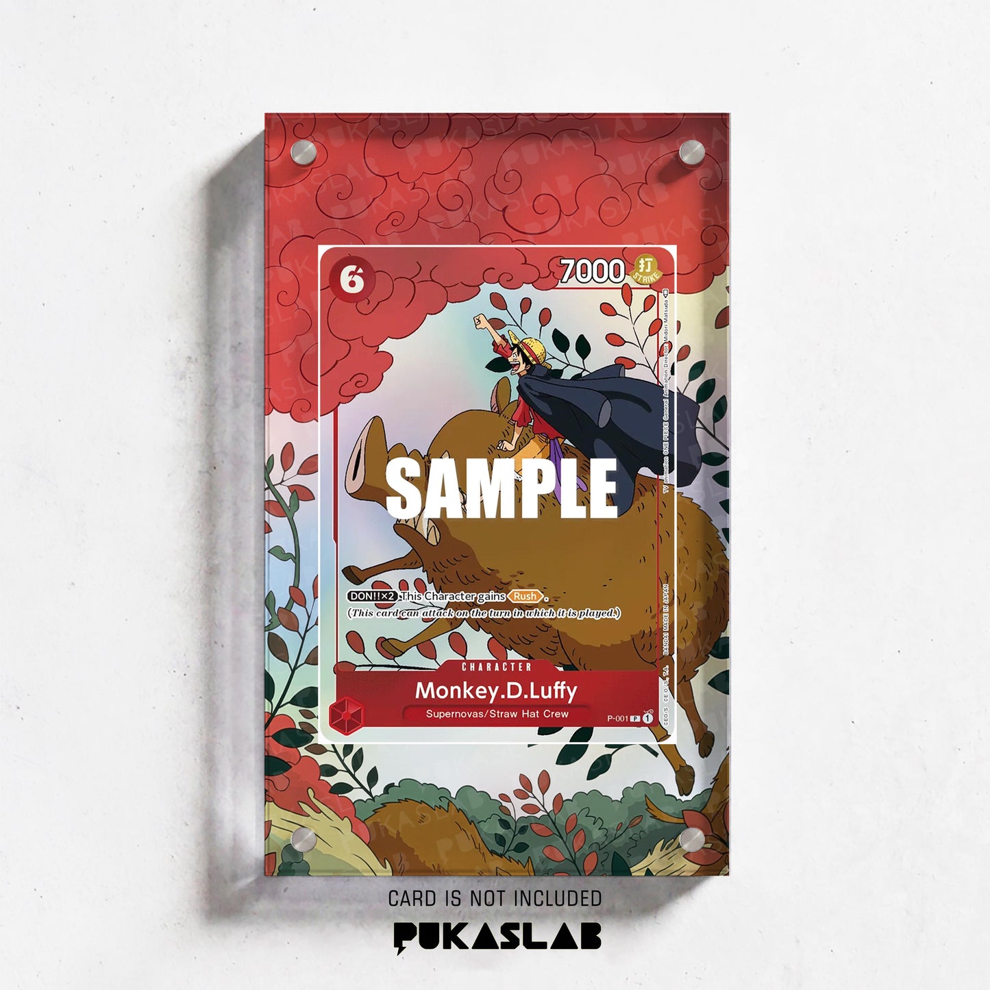 Monkey D. Luffy Gift Collection P-001 Promotion Extended Art - Pukaslab