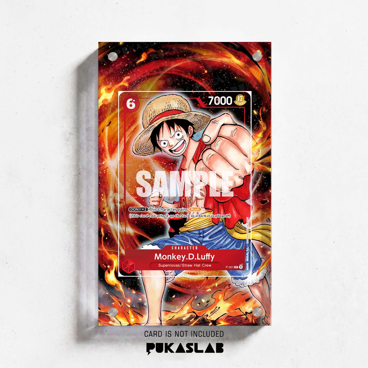 Monkey D. Luffy P-001 Promo Extended Art - Pukaslab