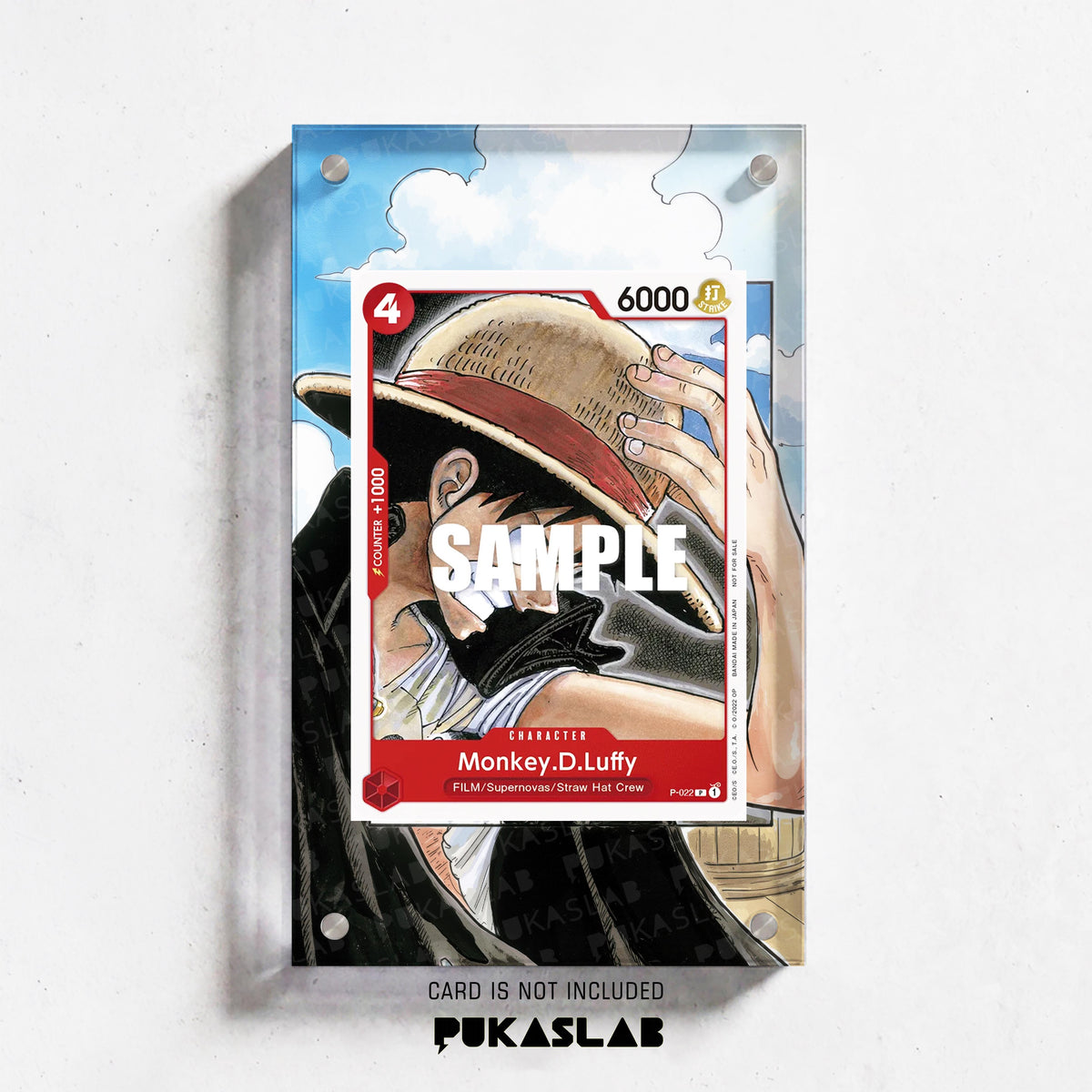 Monkey D. Luffy P-022 Promo Extended Art - Pukaslab