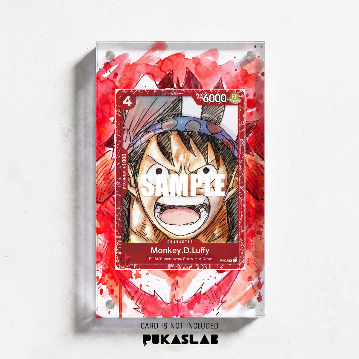Monkey D. Luffy P-022 Promo Extended Art - Pukaslab