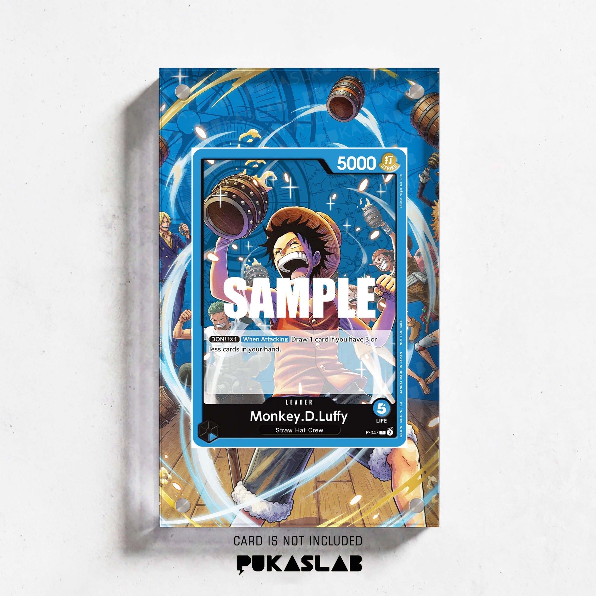 Monkey D. Luffy P-047 Promotion Extended Art - Pukaslab