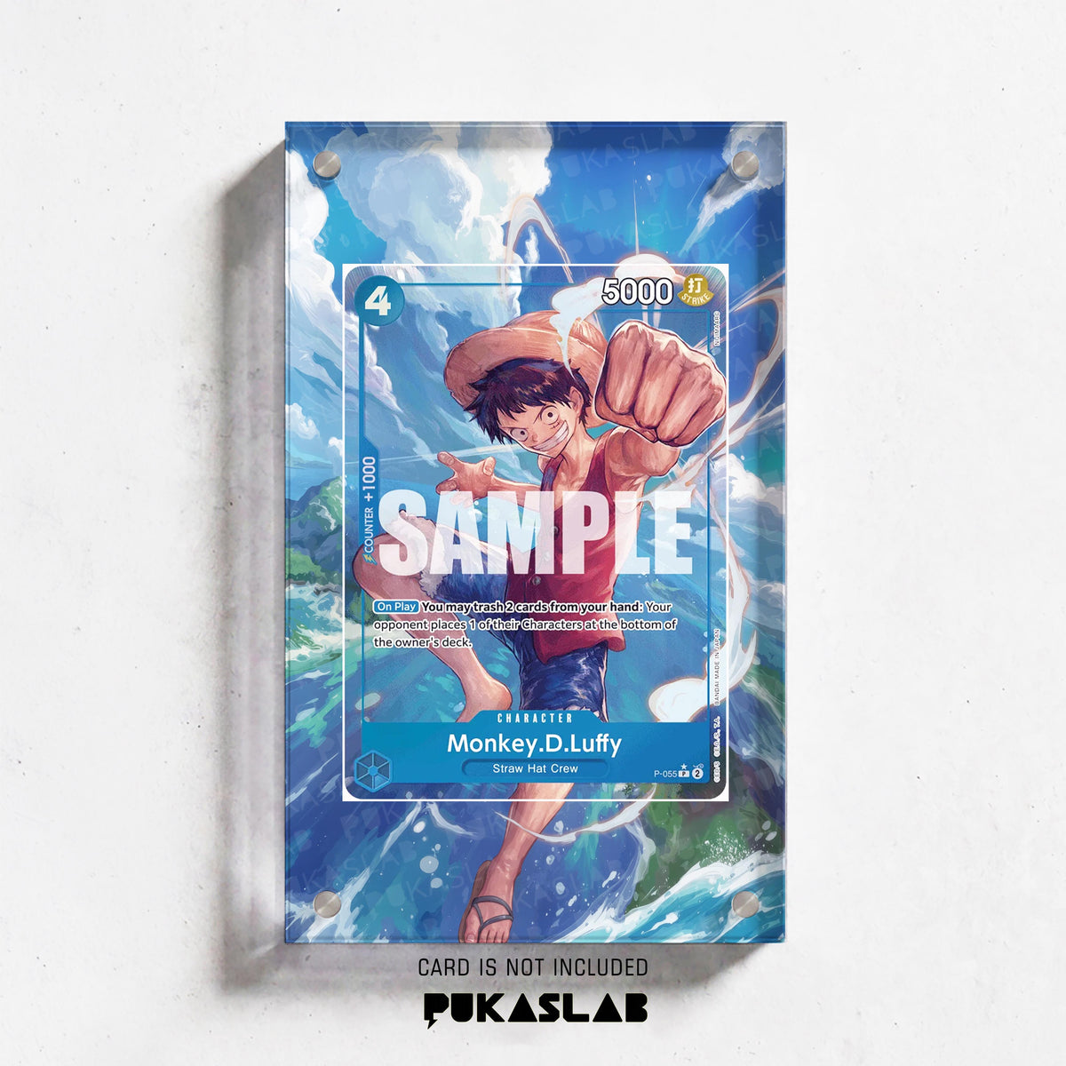 Monkey D. Luffy P-055 Promotion Extended Art - Pukaslab