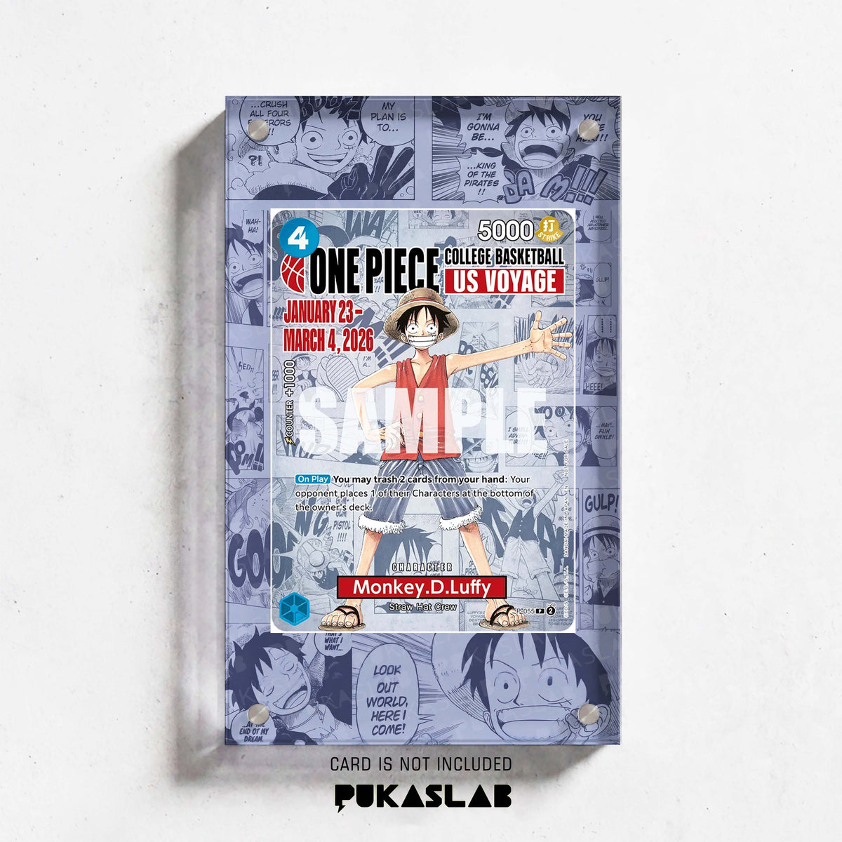 Monkey D. Luffy P-055 Promotion Extended Art - Pukaslab