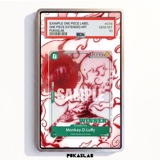 Monkey D. Luffy P-061 Promotion PSA One Piece Extended Art - Pukaslab