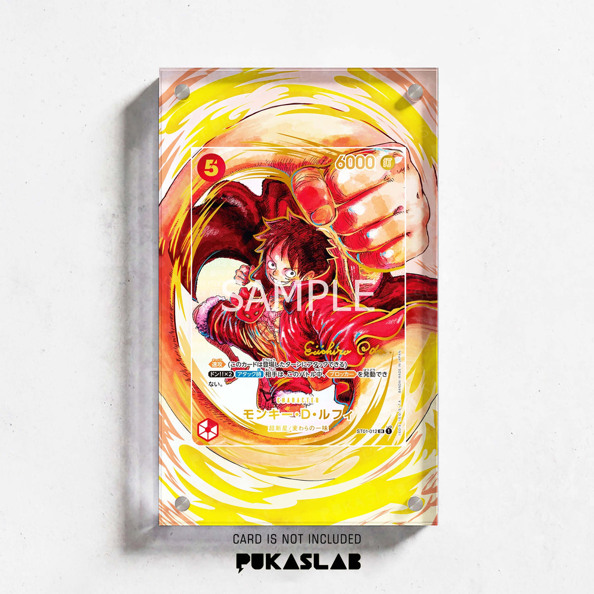 Monkey D. Luffy ST01-012 SR Extended Art - Pukaslab