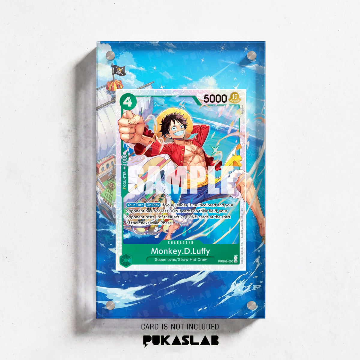 Monkey D. Luffy PRB02-005 SR Extended Art - Pukaslab