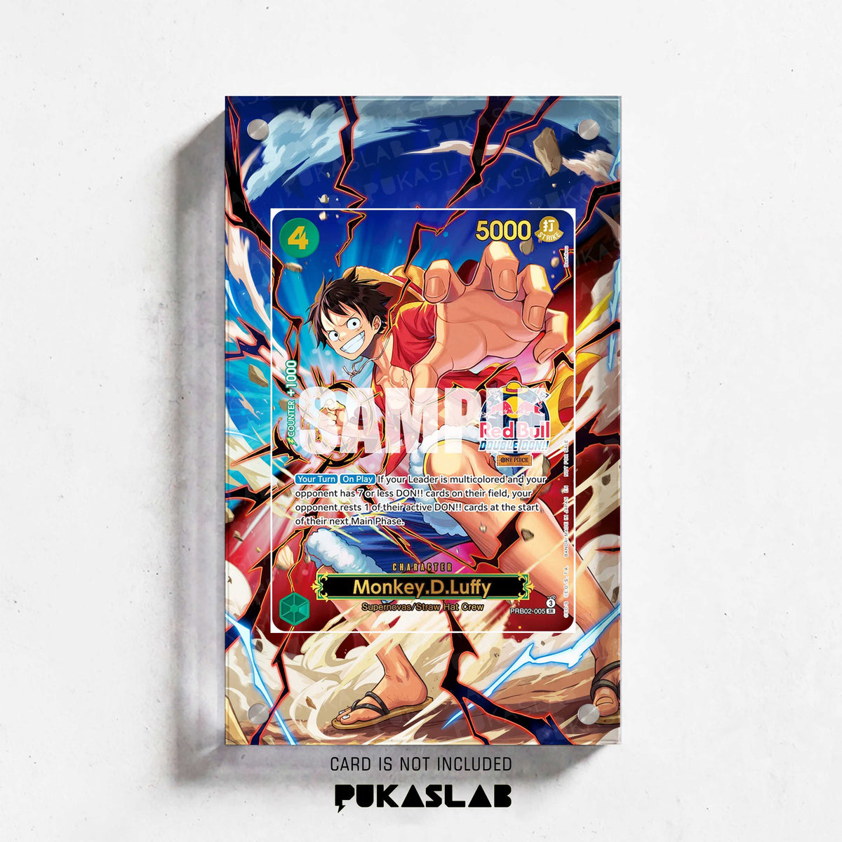 Monkey D. Luffy PRB02-005 SR Extended Art - Pukaslab