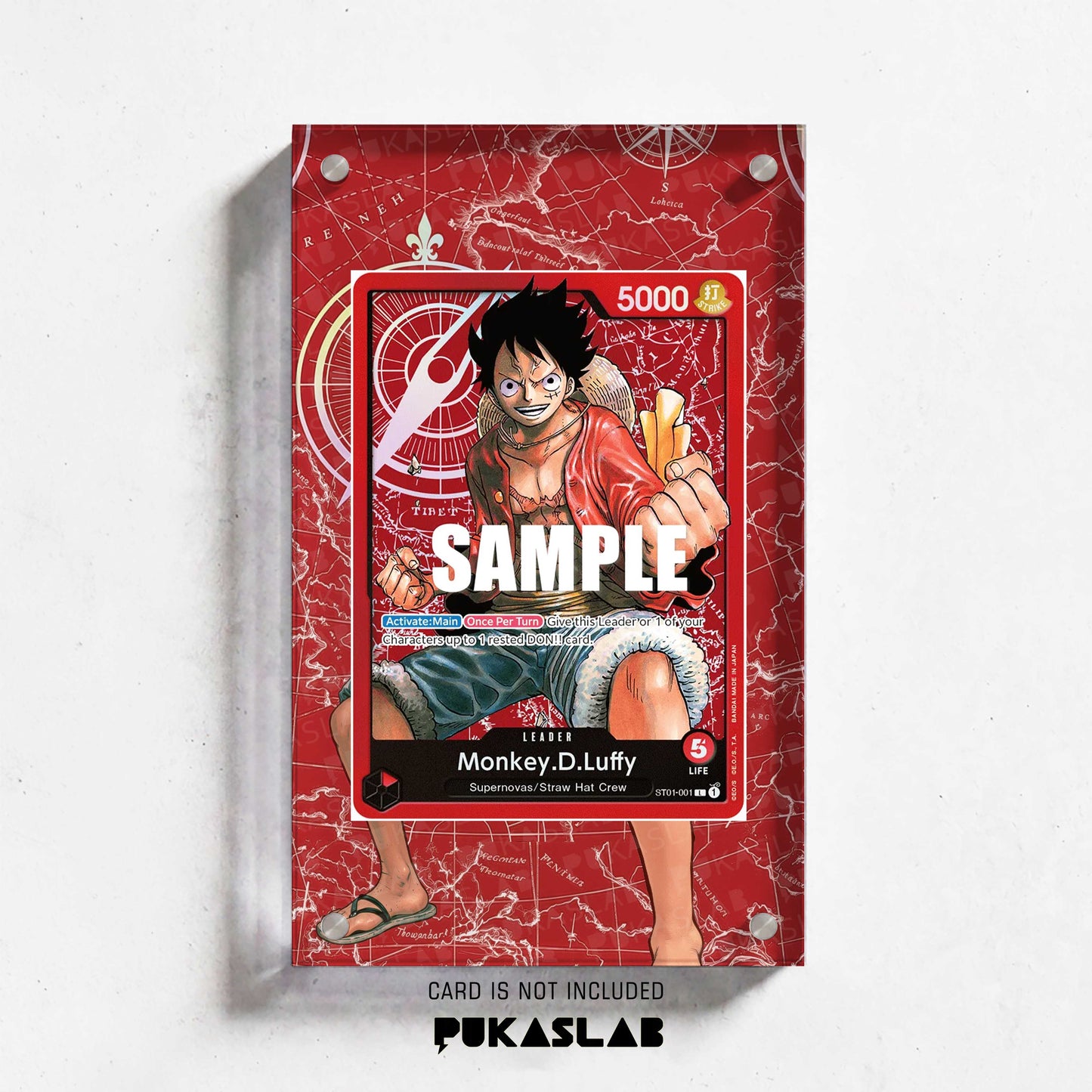 Monkey D. Luffy ST01-001 L Extended Art - Pukaslab