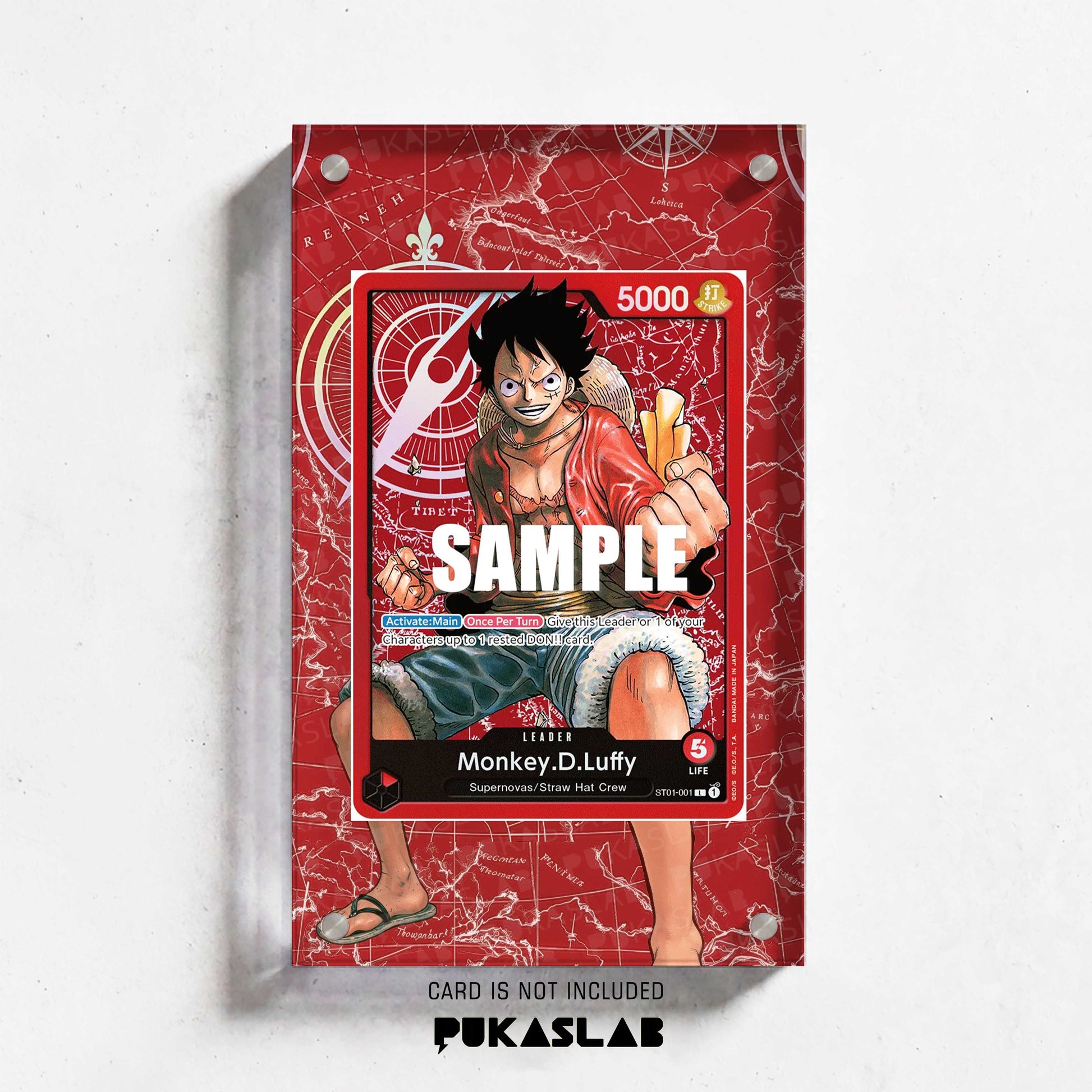Monkey D. Luffy ST01-001 L Extended Art - Pukaslab