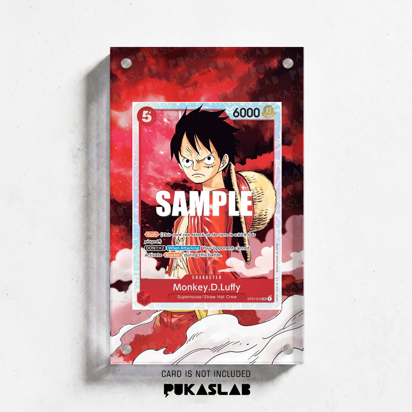 Monkey D. Luffy ST01-012 SR Extended Art - Pukaslab