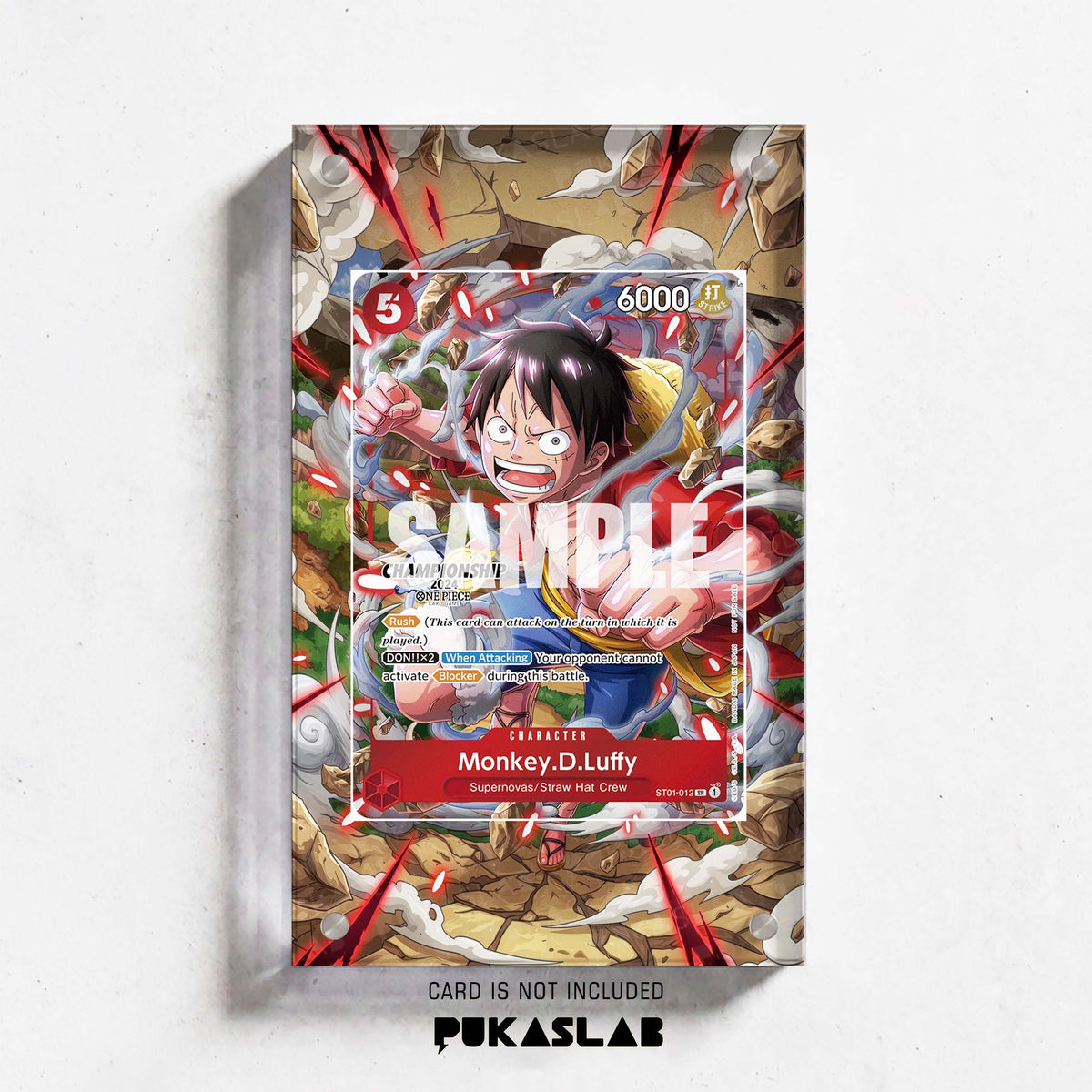 Monkey D. Luffy ST01-012 SR Extended Art - Pukaslab