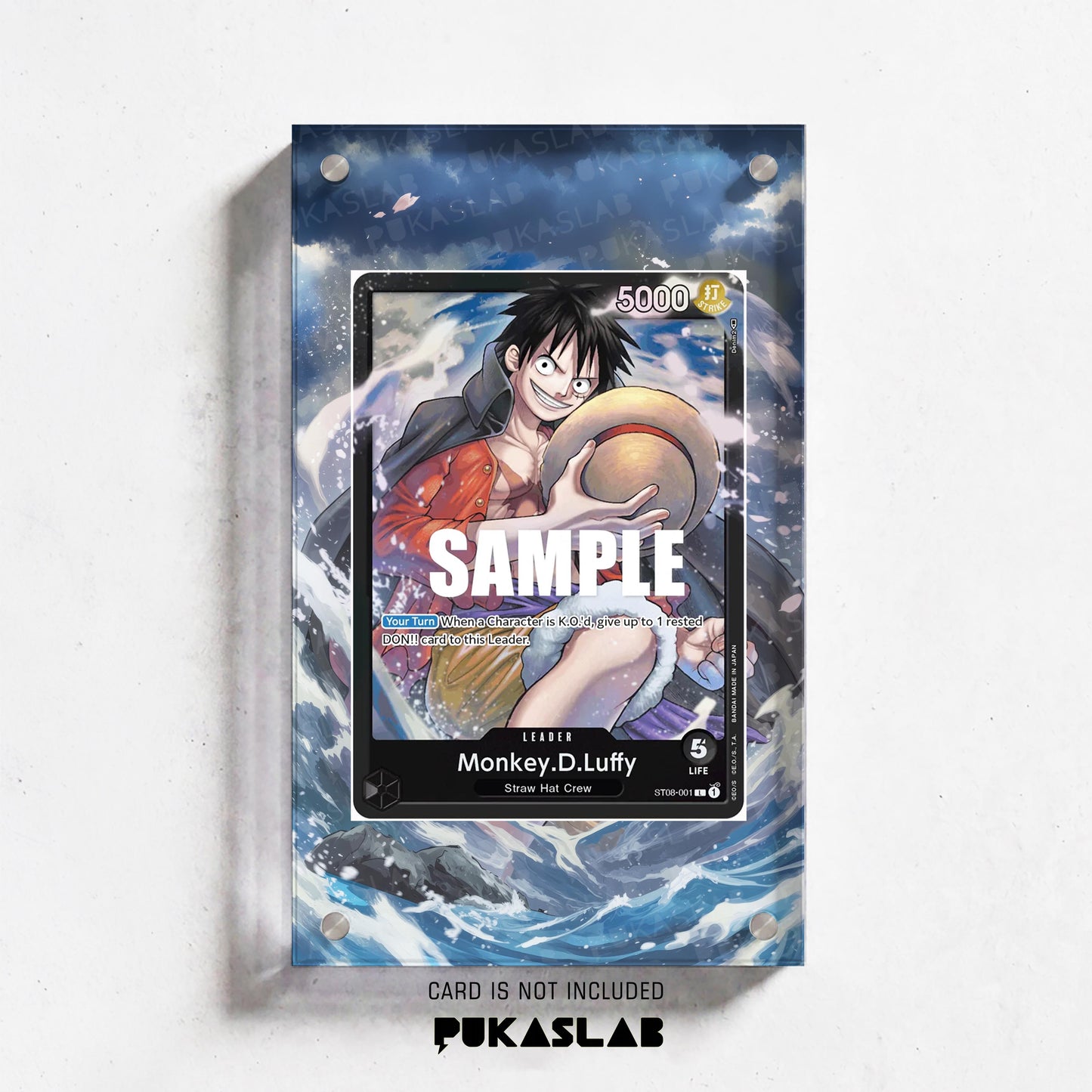 Monkey D. Luffy ST08-001 L Extended Art - Pukaslab