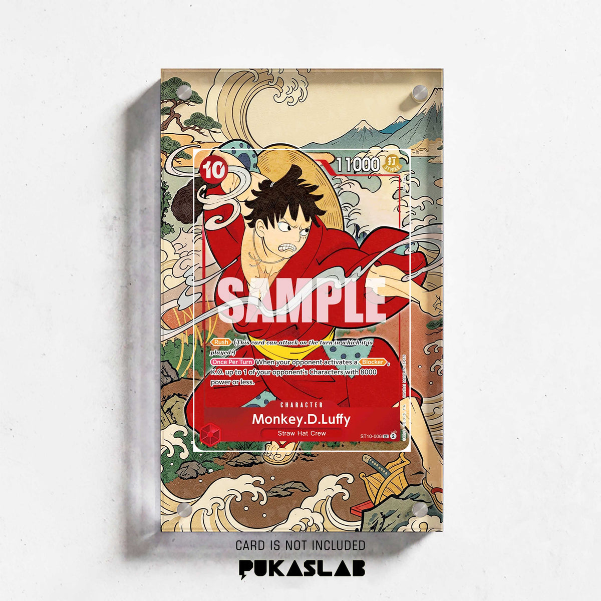 Monkey D. Luffy English Version 1st Anniversary Set
 ST10-006 SR 2 Extended Art - Pukaslab