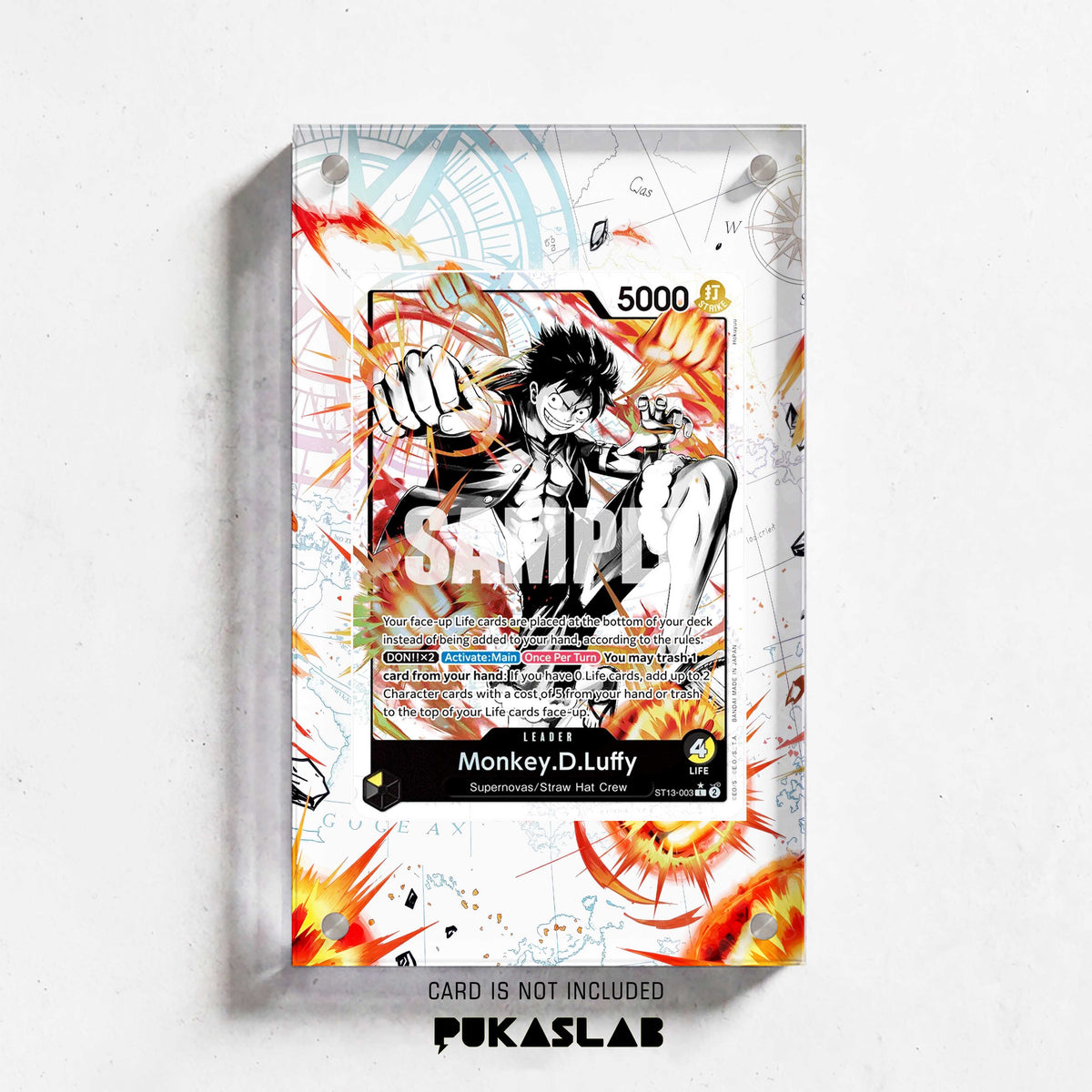 Monkey D. Luffy ST13-003 L Extended Art - Pukaslab