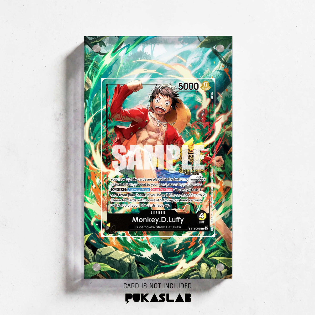 Monkey D. Luffy ST13-003 L Extended Art - Pukaslab