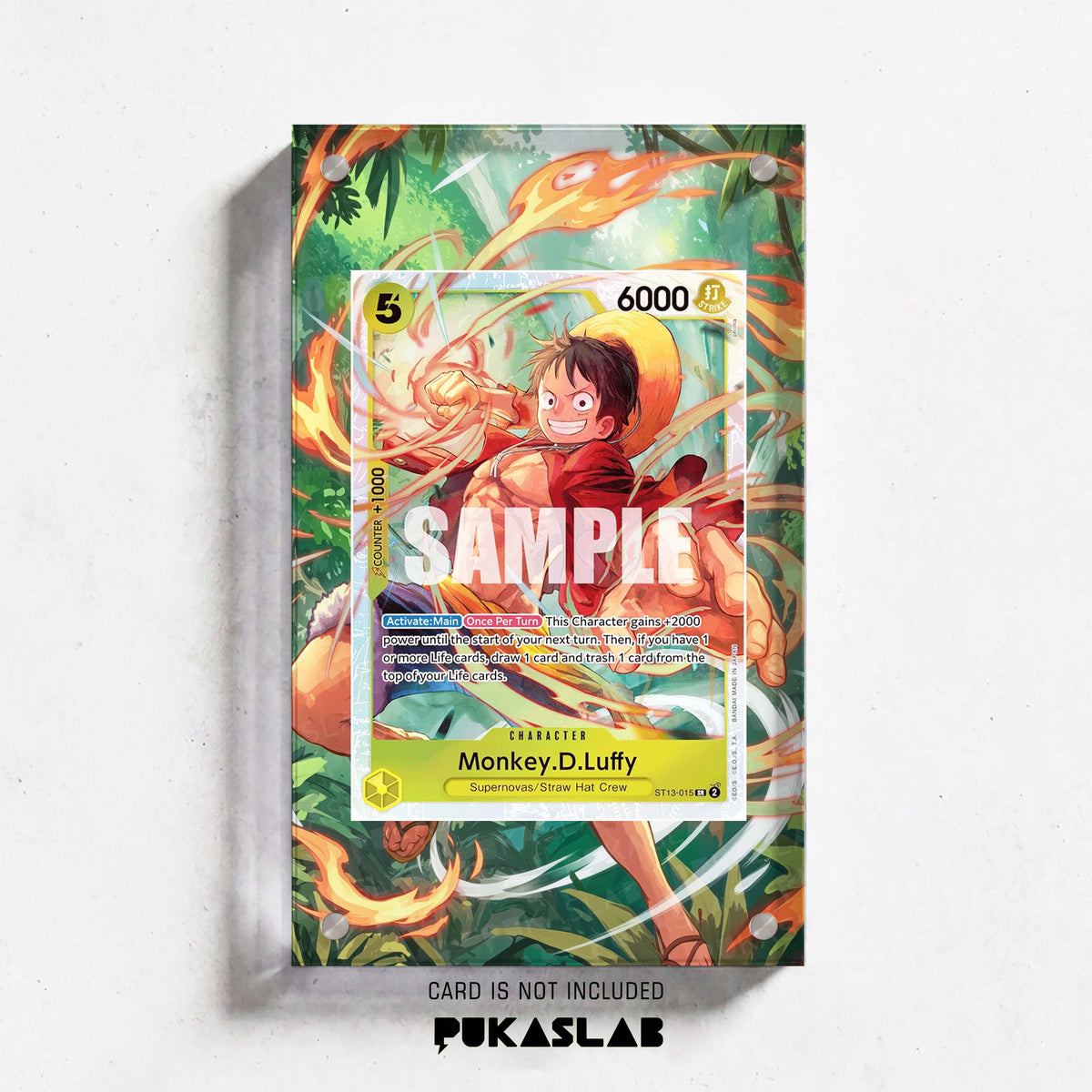Monkey D. Luffy ST13-015 SR Extended Art - Pukaslab