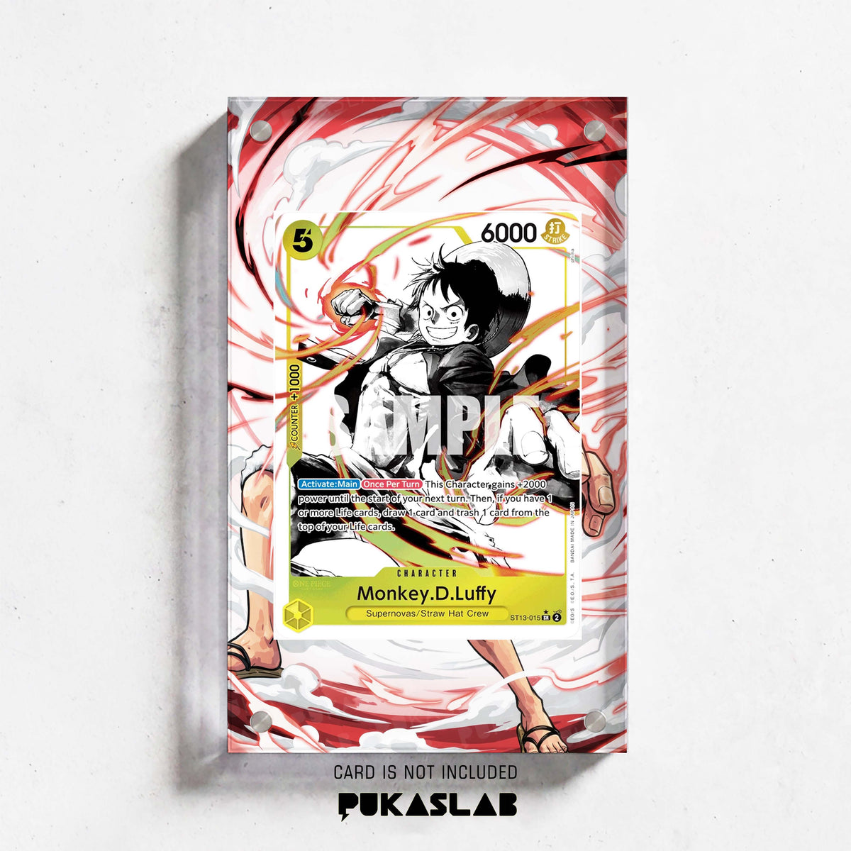 Monkey D. Luffy ST13-015 SR Extended Art - Pukaslab