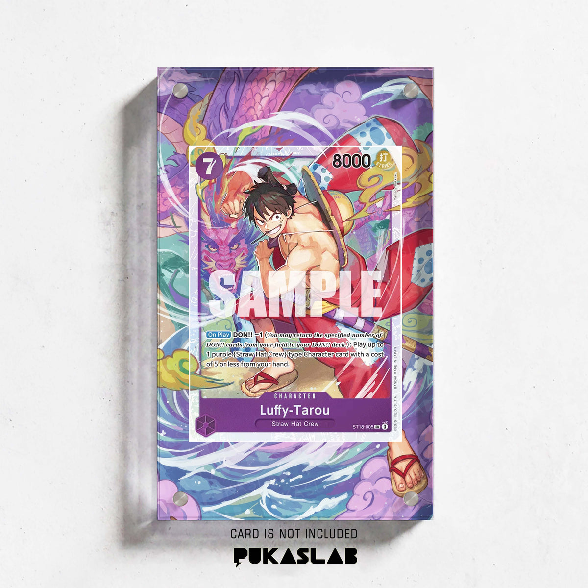 Monkey D. Luffy ST18-005 SR Extended Art - Pukaslab