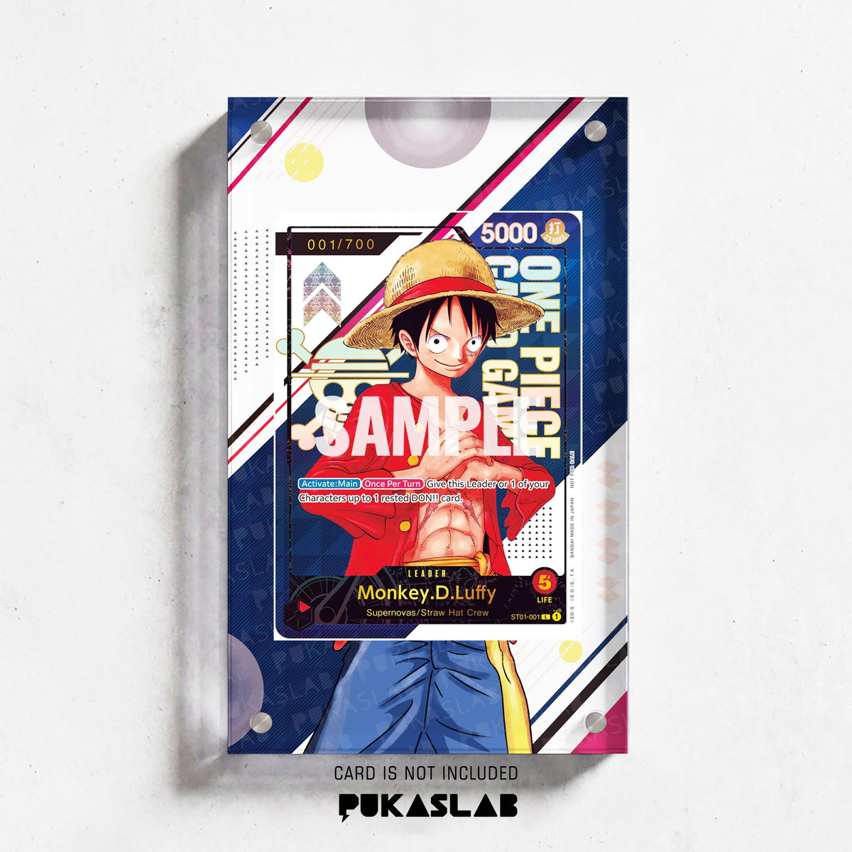 Monkey D. Luffy ST01-001 L Extended Art - Pukaslab