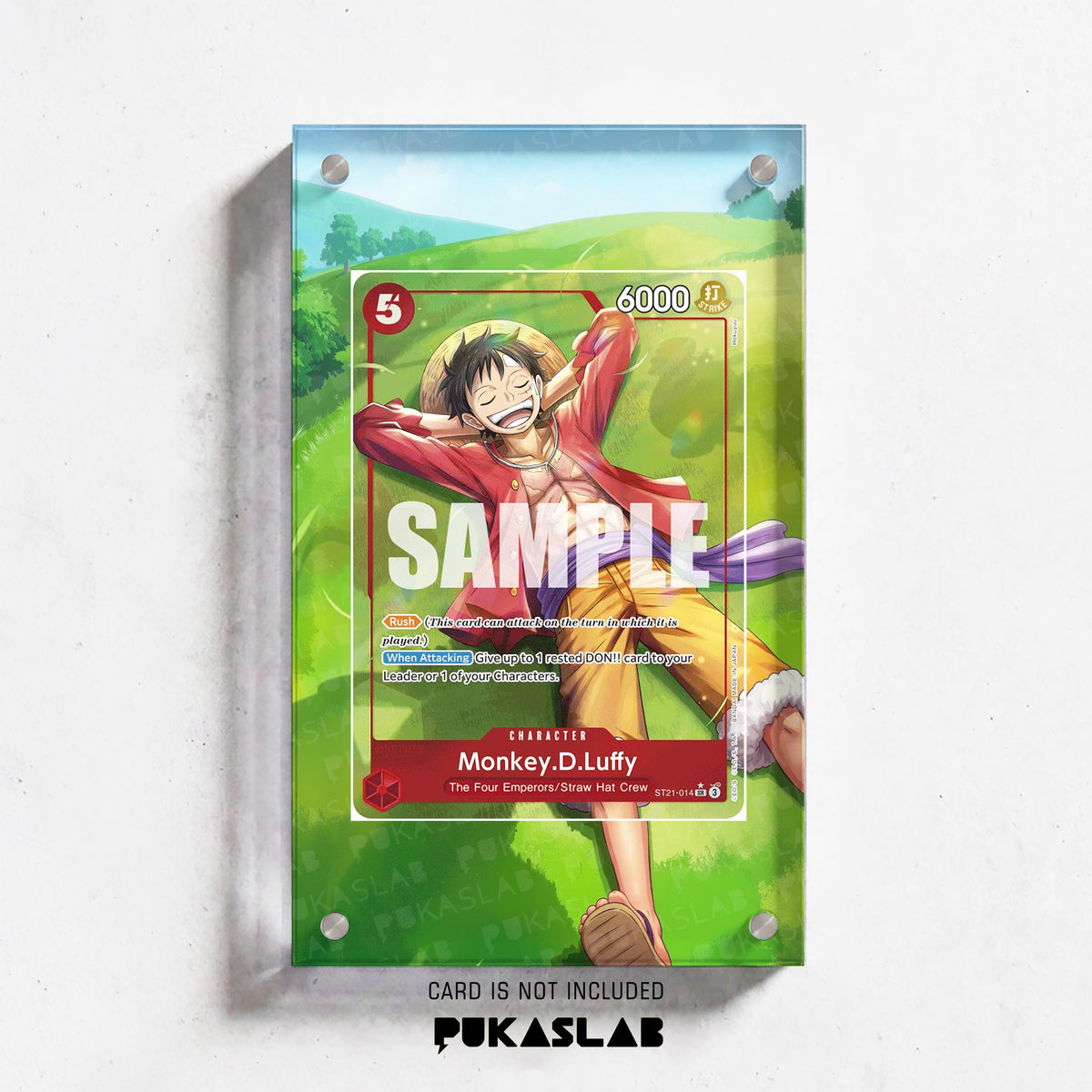 Monkey D. Luffy ST21-014 SR Extended Art - Pukaslab