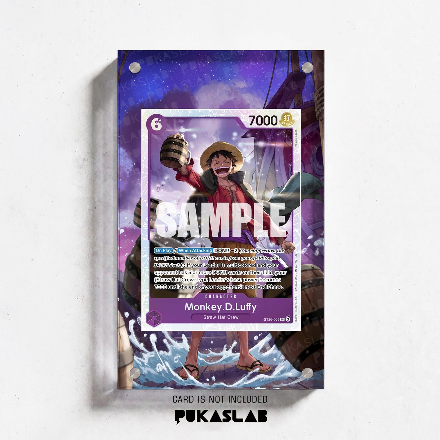 Monkey D. Luffy ST26-005 SR Extended Art - Pukaslab