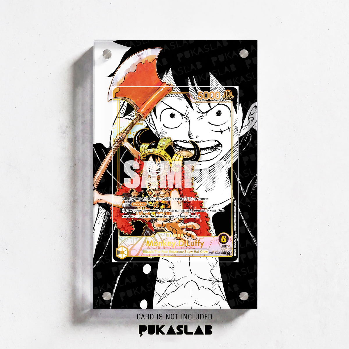Monkey D. Luffy OP17-079 L Extended Art - Pukaslab