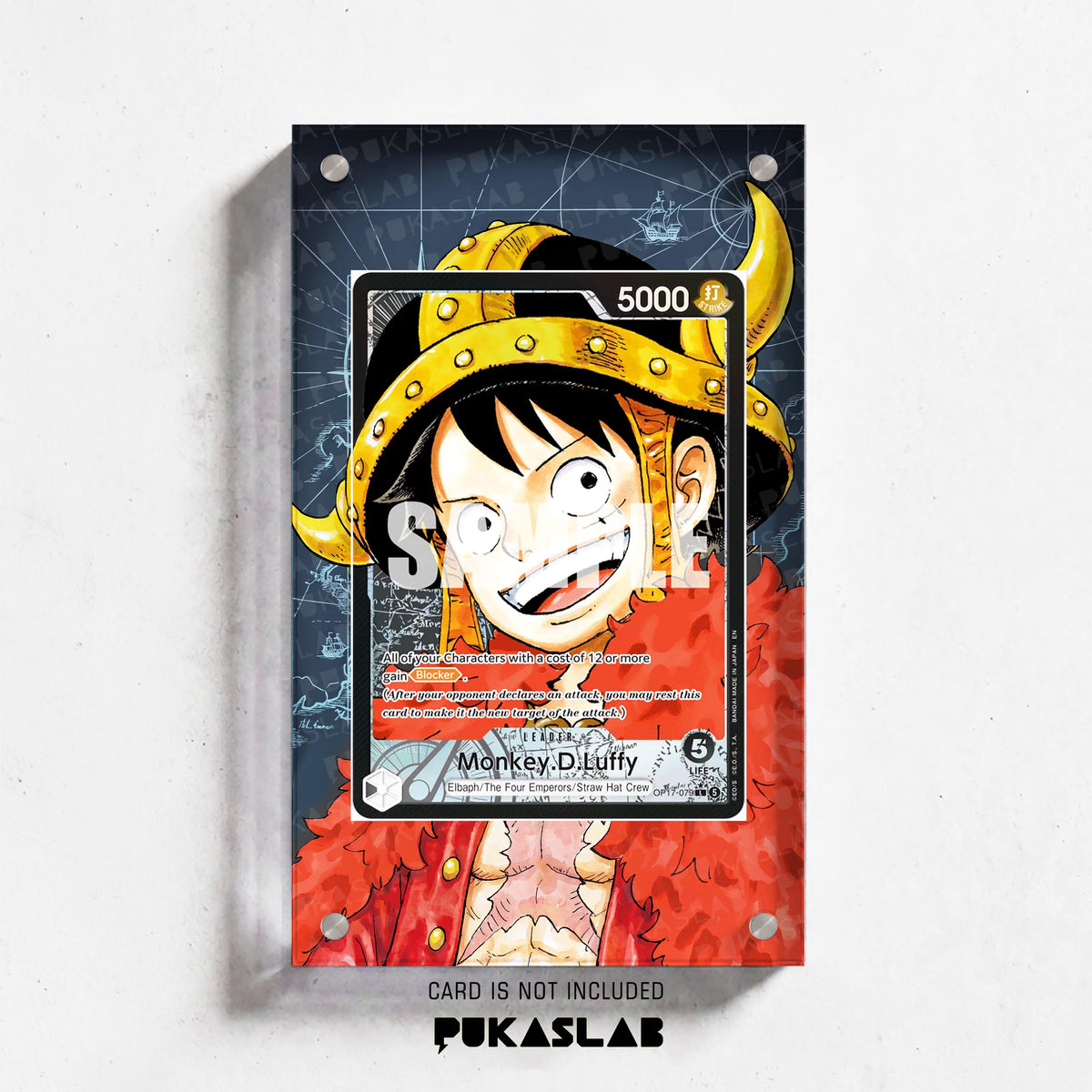 Monkey D. Luffy OP17-079 L Extended Art - Pukaslab