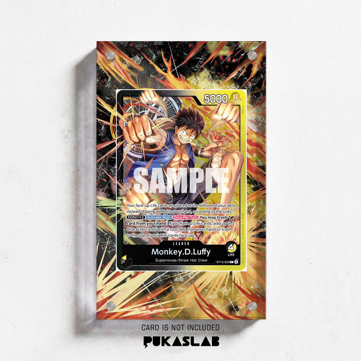 Monkey D. Luffy Gear 5 ST13-003 L Extended Art - Pukaslab