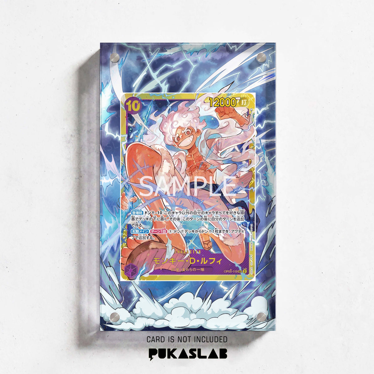 Monkey D. Luffy OP05-119 Sec 2 Extended Art - Pukaslab
