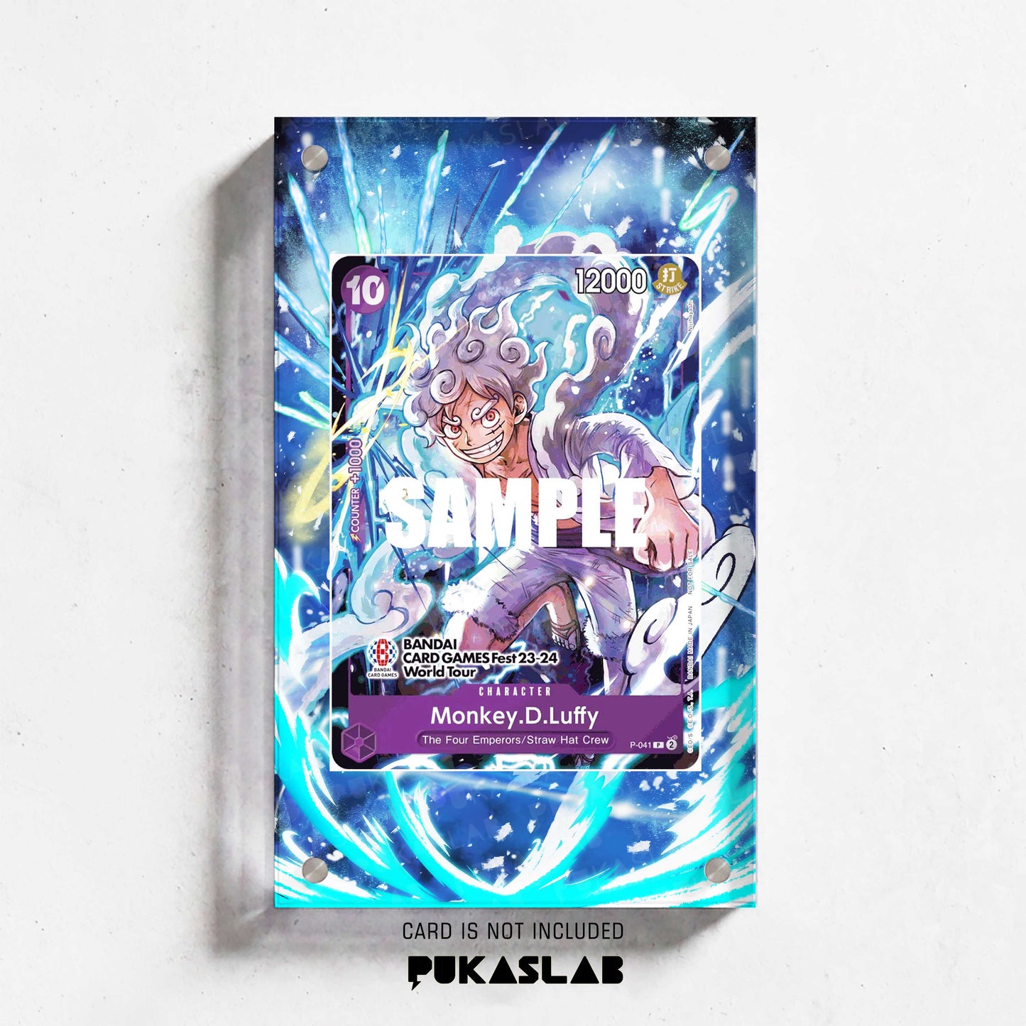 Monkey D. Luffy P-041 Promotion Extended Art - Pukaslab