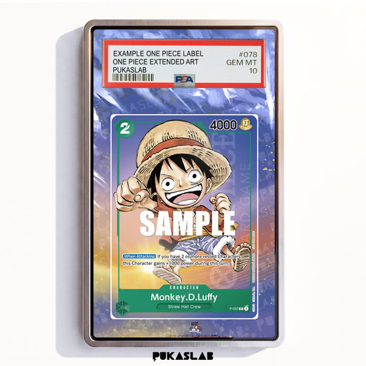 Monkey D. Luffy P-037 Promotion PSA One Piece Extended Art - Pukaslab