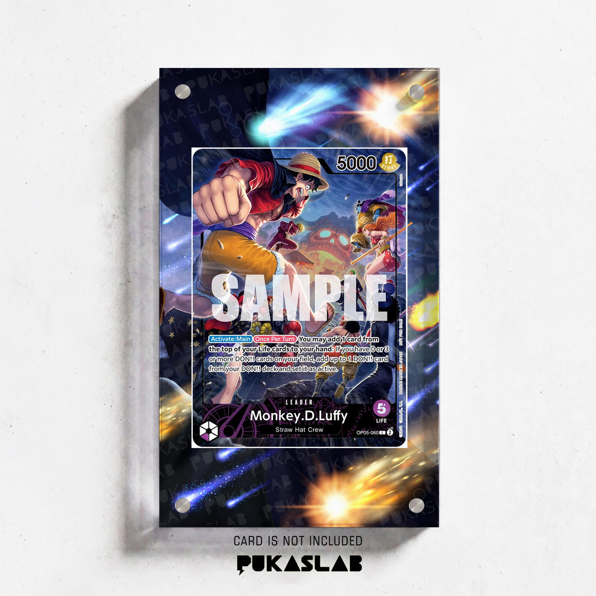 Monkey D. Luffy  OP05-060 L Extended Art - Pukaslab
