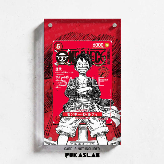 Monkey D. Luffy Magazine promo vol 20 Card ST21-014 Extended Art - Pukaslab