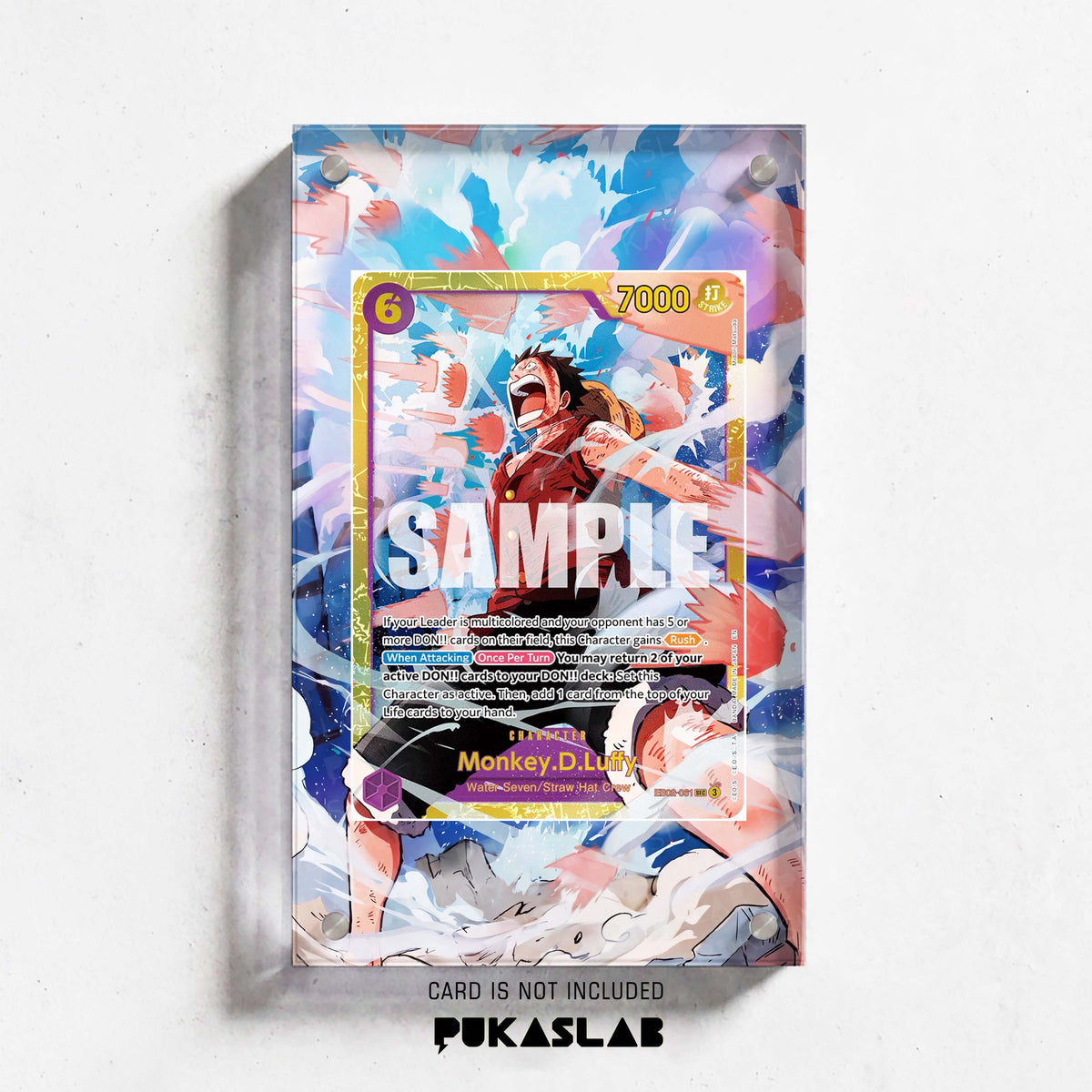 Monkey D. Luffy EB02-061 Sec 3 Extended Art - Pukaslab
