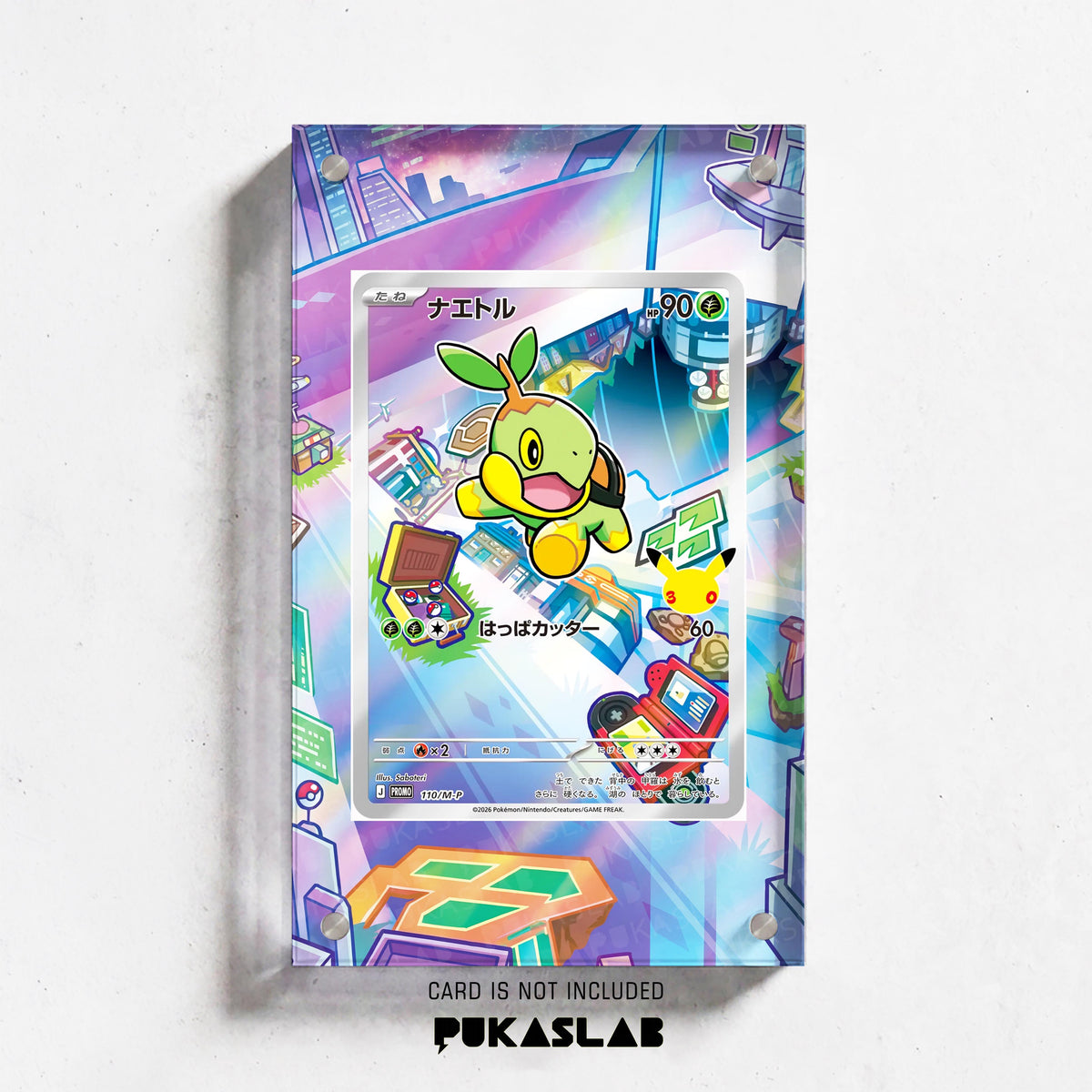 Turtwig 110 30th Extended Art Magnetic Case- Pukaslab