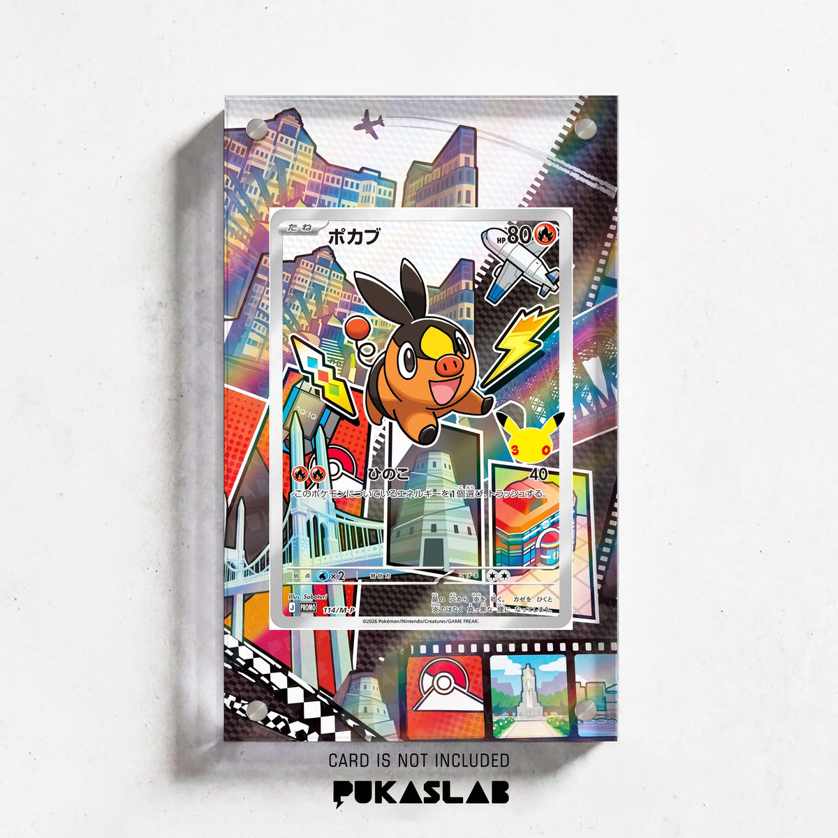 Tepig 114 30th Extended Art Magnetic Case- Pukaslab