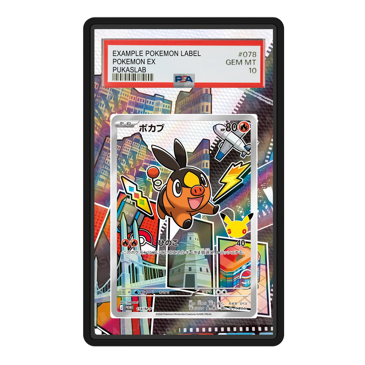 Tepig 114 30th PSA Extended Art - Pukaslab