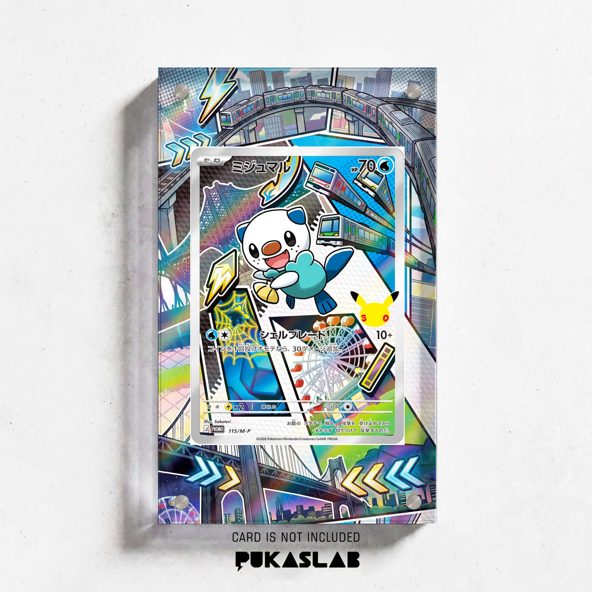 Oshawott 115 30th Extended Art Magnetic Case- Pukaslab
