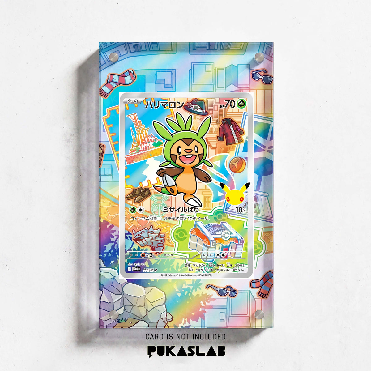 Chespin 116 30th Extended Art Magnetic Case- Pukaslab