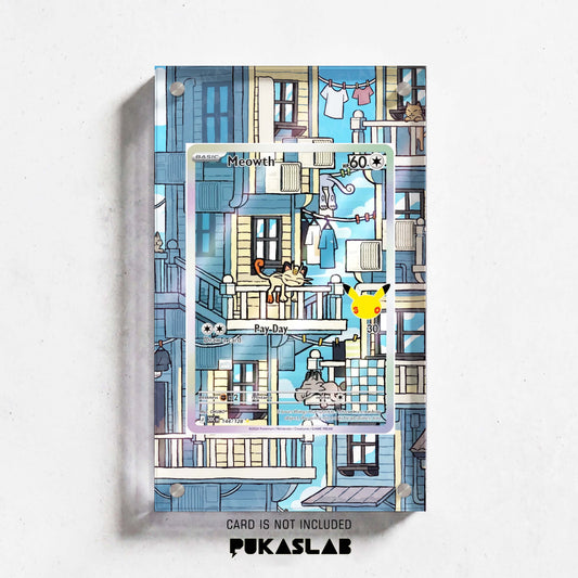 Meowth 144 30th Extended Art Magnetic Case- Pukaslab
