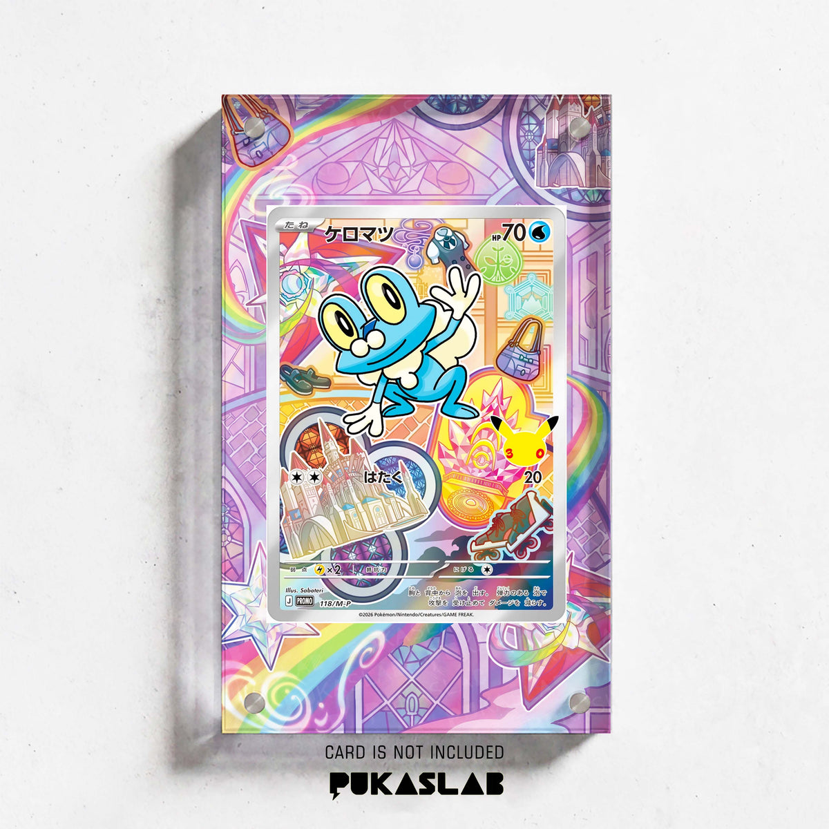 Froakie 118 30th Extended Art Magnetic Case- Pukaslab