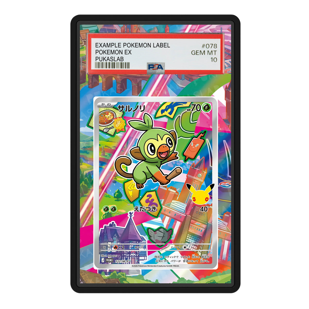 Grookey 122 30th PSA Extended Art - Pukaslab