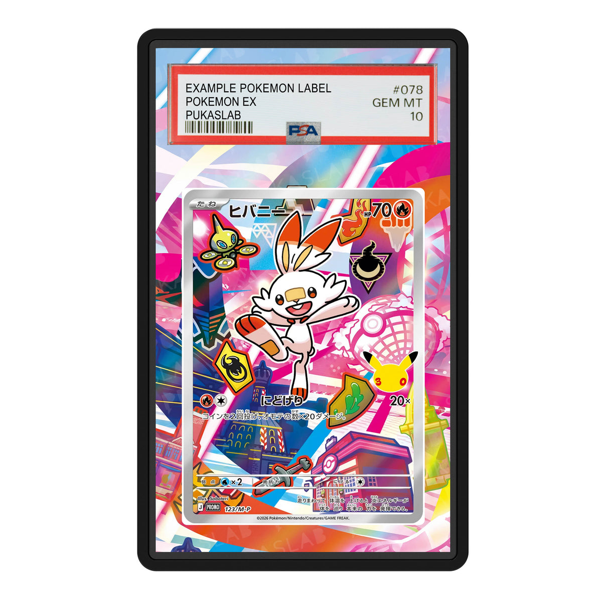 Scorbunny 123 30th PSA Extended Art - Pukaslab