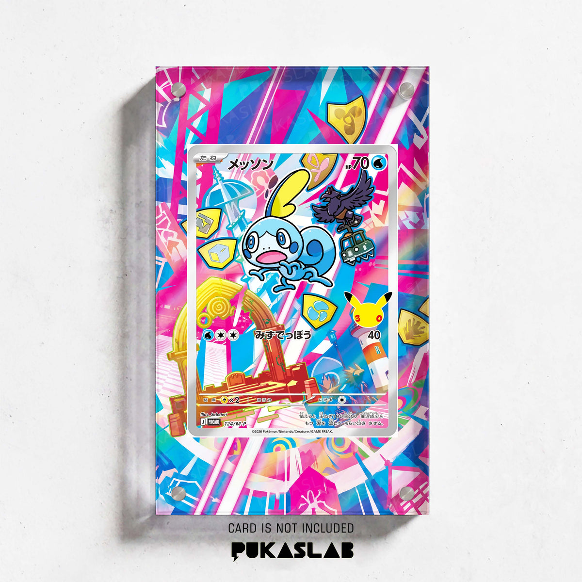 Sobble 124 30th Extended Art Magnetic Case- Pukaslab