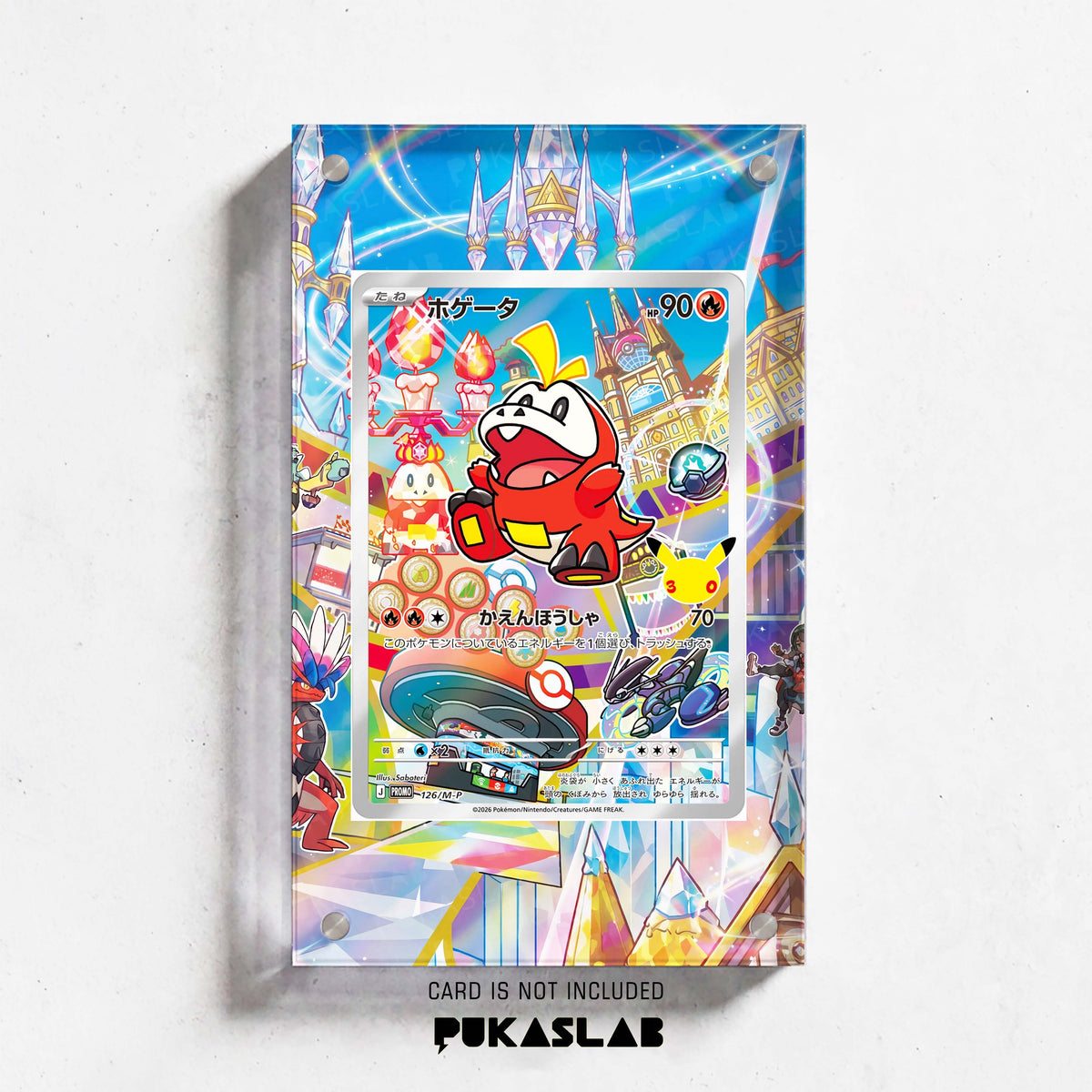 Fuecoco 126 30th Extended Art Magnetic Case- Pukaslab